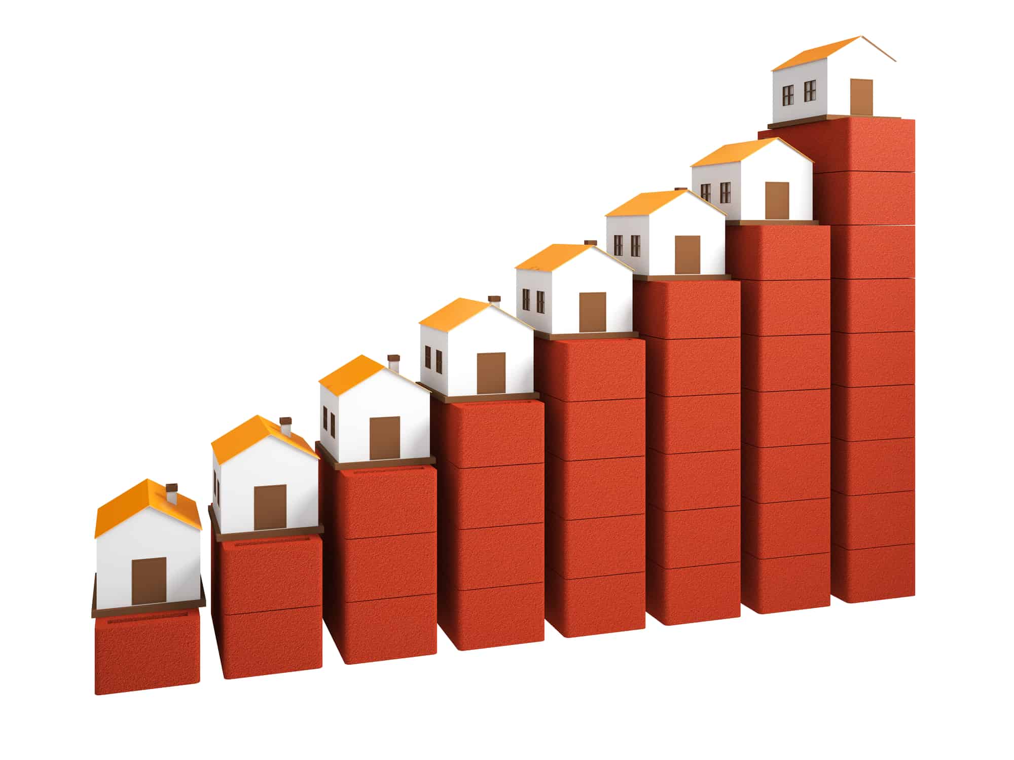 Illustrative real estate chart of housing