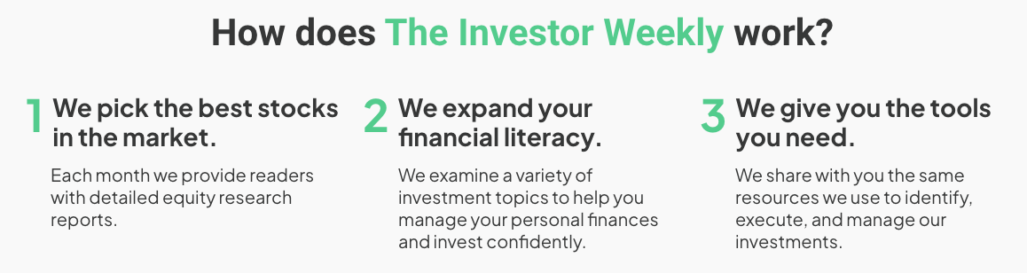 Informative graphic explaining the services of 