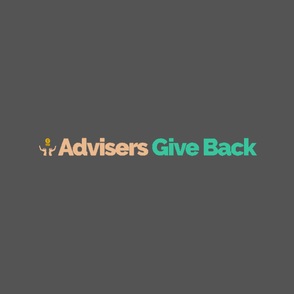 Logo of Advisers Give Back