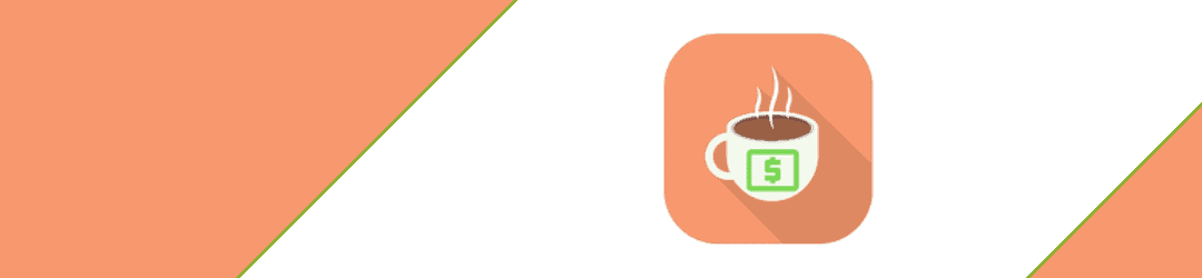 A stylized graphic of a steaming mug with a tea bag on a warm beige and orange background, evoking a cozy and relaxing tea time atmosphere.