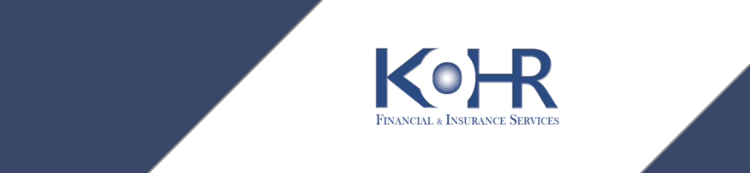 A sleek and professional financial services banner featuring the logo 
