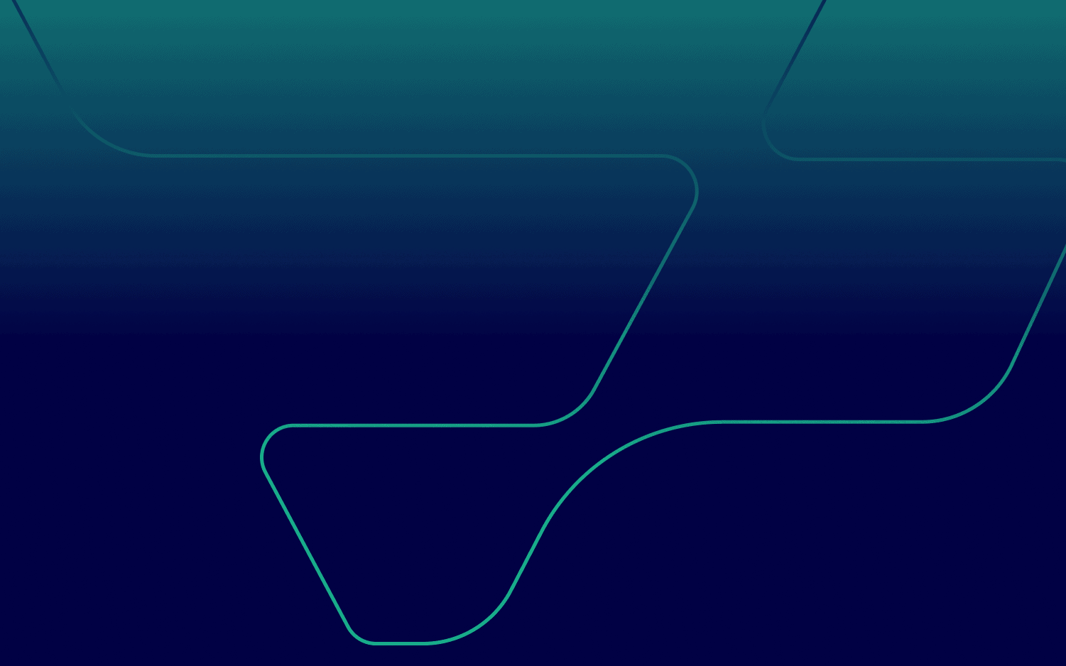 An abstract dark blue gradient background with neon light contour lines creating a sense of depth or layers.
