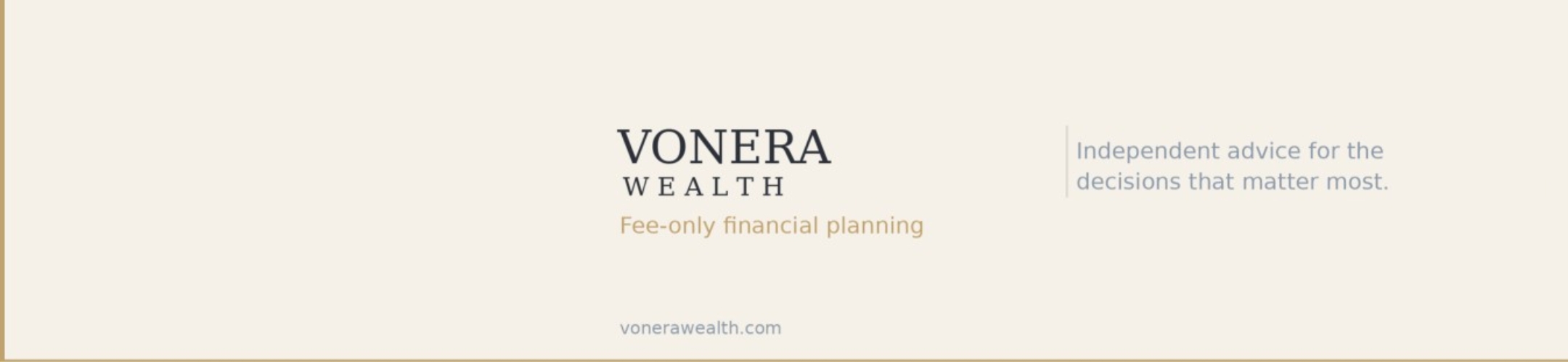 VONERA WEALTH logo with the tagline 